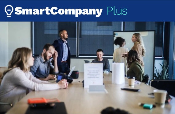 Smart Company Plus, Frustrated people in meeting room